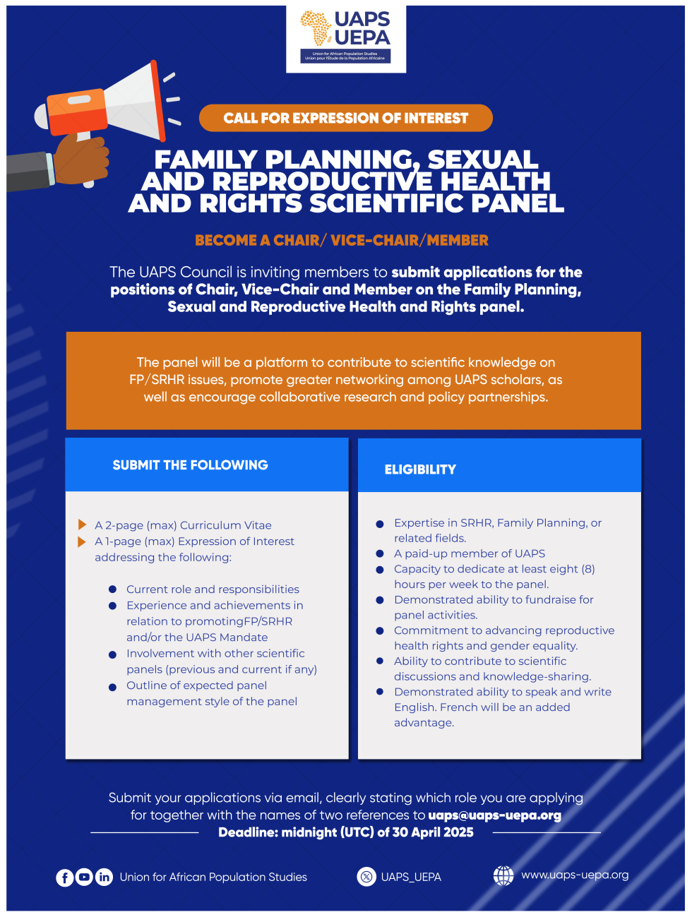 Family Planning, Sexual and Reproductive Health and Rights Scientific ...