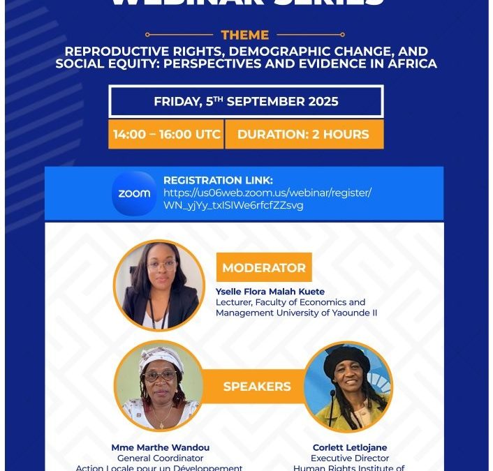 Reproductive Rights, Demographic Change, and Social Equity: Perspectives and Evidence in Africa