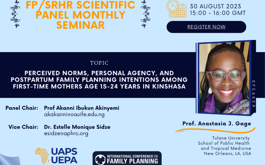 Breaking New Ground: Understanding Postpartum Family Planning Among Young Mothers in Kinshasa